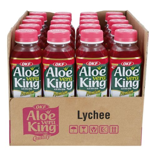 4260301528252 - OKF Aloe Vera King Lychee 05 Liter 20er Pack 4260301528252 - OKF Aloe Vera King Lychee 05 Liter 20er Pack