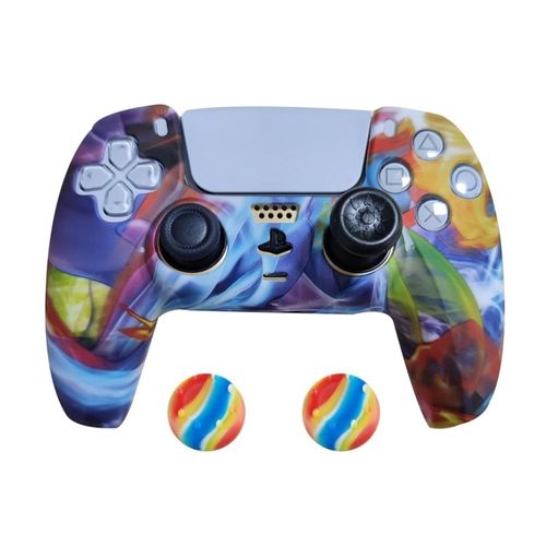 4066914169086 - 2 x Schutzhülle für Playstation 5 DualSense Controller Skin Silikon Schutz Motiv