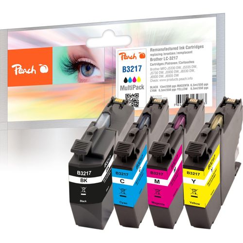 7640173439783 - Spar Pack Tintenpatronen kompatibel zu Brother LC-3217VALP - Kompatibel - Tinte auf Pigmentbasis - Schwarz - Cyan - Magenta - Gelb - Brother - Multipack - LC-3217VALP