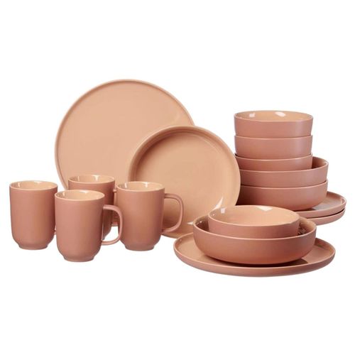4006344317404 - Kombiservice RITZENHOFF & BREKER Geschirr-Set Service Jasper Geschirr-Sets Gr 16 tlg beige (puder) Geschirr-Sets für 4 Personen im Scandic Style 16 Teile