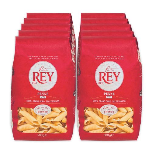 8001740822565 - Pasta Rey Bronzepasta Penne Rigate 500 g 10er Pack 8001740822565 - Pasta Rey Bronzepasta Penne Rigate 500 g 10er Pack