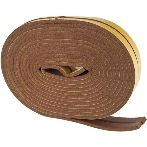 8014846300073 - Klebeband aus braunem PVC Profil I 6M