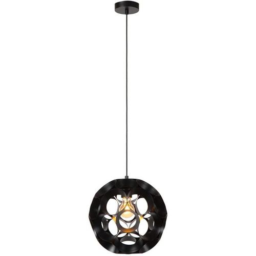 5411212106223 - Hannelore - Pendelleuchten - ø 30 cm - 1xE27 - Schwarz - Lucide 5411212106223 - Hannelore - Pendelleuchten - ø 30 cm - 1xE27 - Schwarz - Lucide