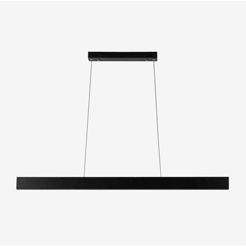 8435767509831 - Lineare LED-Deckenleuchte aus Aluminium (120 cm) Astley Schwarz - Sklum