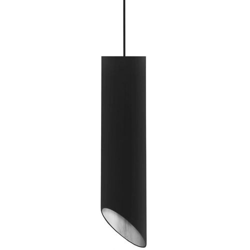 8052107471605 - Lumicom - rond coupé sospensione nero foglia