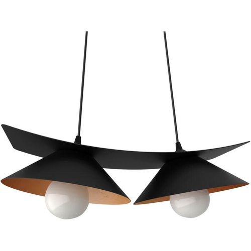 8052107479700 - Miller Pendelleuchte X2 Blatt Schwarz - Lumicom 8052107479700 - Miller Pendelleuchte X2 Blatt Schwarz - Lumicom