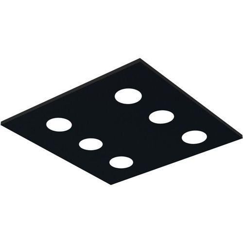 8052961759741 - Lumicom - river square 6X plafoniera monocolore opaco