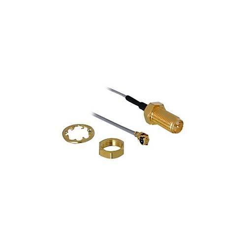4043619883400 - - Antennenkabel - RP-SMA (M) zu I-PEX (M) - 20 cm - Koax - Schwarz 4043619883400 - - Antennenkabel - RP-SMA (M) zu I-PEX (M) - 20 cm - Koax - Schwarz