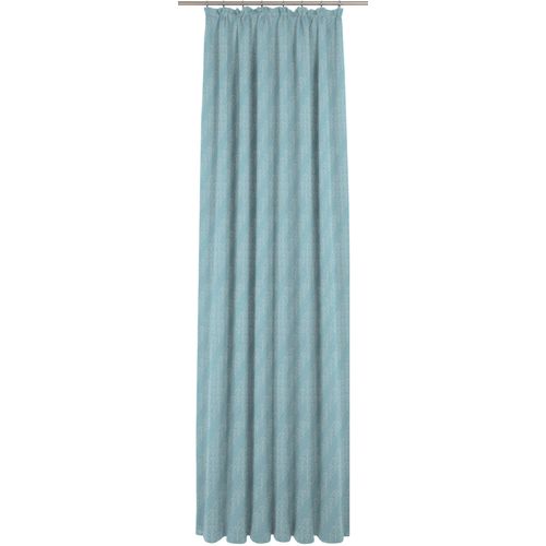 4004567204617 - Vorhang ADAM Argentinian Criolla Gr 2 blau (türkis) B145cm H175cm Jacquard Baumwolle (Bio-Baumwolle) Gardinen