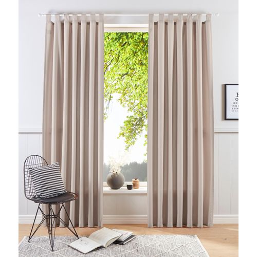 6941446627014 - my home Vorhang »Raja« (2 St) 2er-Set Bestseller einfarbig modern pflegeleichte Mikrofaser