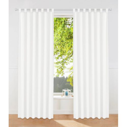6941446627267 - my home Vorhang »Raja« (2 St) 2er-Set Bestseller einfarbig modern pflegeleichte Mikrofaser