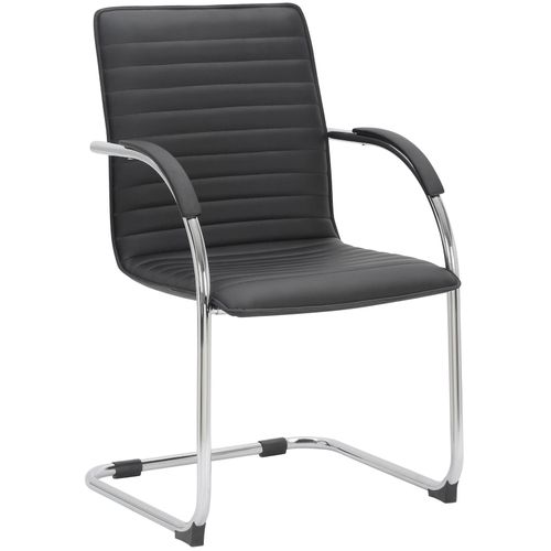 4251756477943 - Besucherstuhl Tira Kunstleder I Freischwinger Mit Gepolsterter Sitzfläche 4251756477943 - Besucherstuhl Tira Kunstleder I Freischwinger Mit Gepolsterter Sitzfläche
