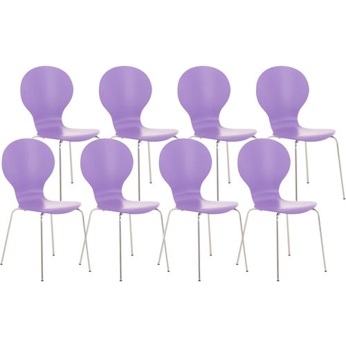 4251152617219 - 8 x Stapelstuhl Diego I Ergonomischer Konferenzstuhl Mit Holzsitz Und Metallgestell I Stapelbarer Stuhl Mit Pflegeleichter Sitzfläche 4251152617219 - 8 x Stapelstuhl Diego I Ergonomischer Konferenzstuhl Mit Holzsitz Und Metallgestell I Stapelbarer Stuhl Mit Pflegeleichter Sitzfläche