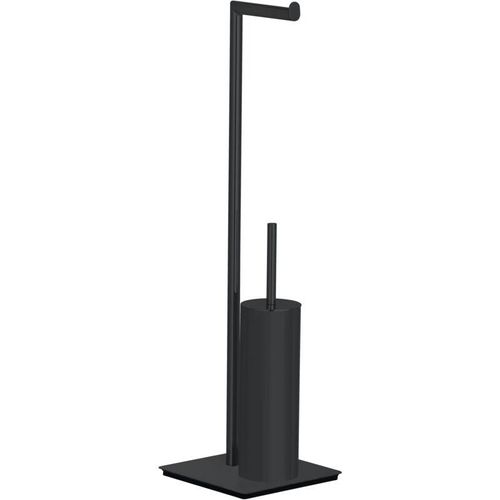 4008838452783 - Stand WC-Garnitur Recco Schwarz - Schwarz - Wenko