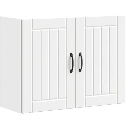8721158421739 - Vidaxl - Küchen-Hängeschrank Lucca Weiß Holzwerkstoff 8721158421739 - Vidaxl - Küchen-Hängeschrank Lucca Weiß Holzwerkstoff
