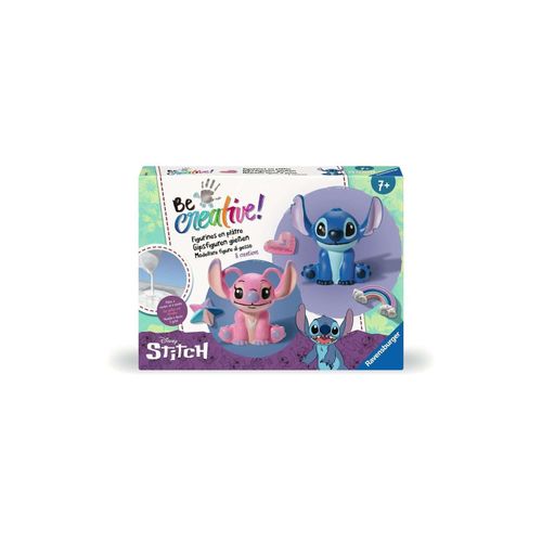 4005556238774 - Kreativset RAVENSBURGER BeCreative Bastelset Gipsgießen Disney Stitch bunt Kreativsets KinderB27cm H37cm L6cm Made in Europe B27cm H37cm L6cm