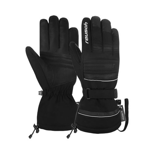 4060485519301 - Skihandschuhe REUSCH Conan R-TEX XT Damen Gr 7 schwarz-weiß (schwarz weiß) 86% Polyester 10% Ziegenleder 4% Polyurethan Sportlich Handschuhe mit wasser- und winddichter Membran