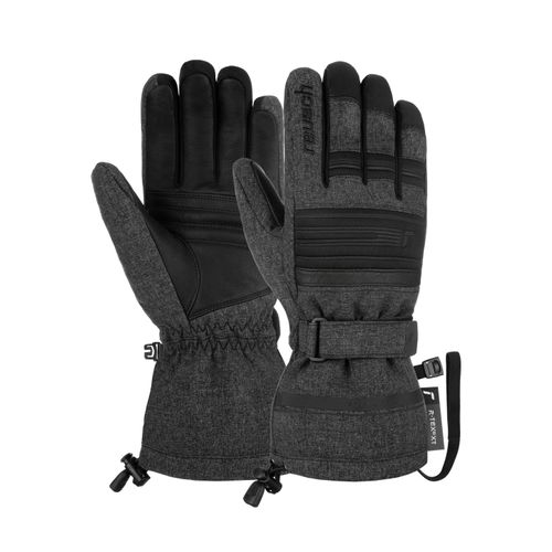 4060485519271 - Skihandschuhe REUSCH Conan R-TEX XT Damen Gr 11 schwarz (dunkelgrau schwarz) 86% Polyester 10% Ziegenleder 4% Polyurethan Sportlich Handschuhe mit wasser- und winddichter Membran