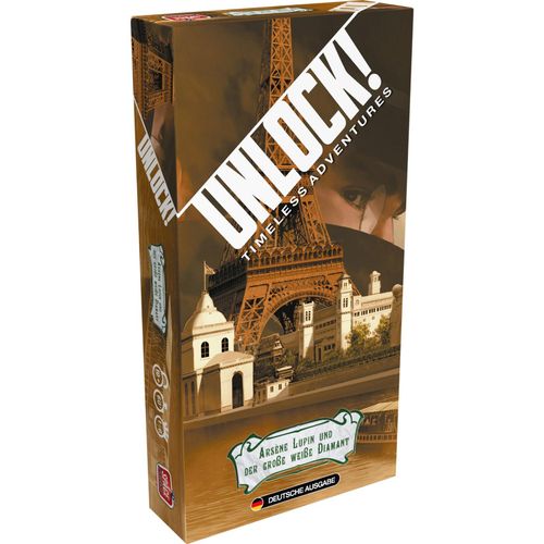 3558380077497 - Unlock! - Arsène Lupin und der große weiße Diamant Partyspiel 3558380077497 - Unlock! - Arsène Lupin und der große weiße Diamant Partyspiel