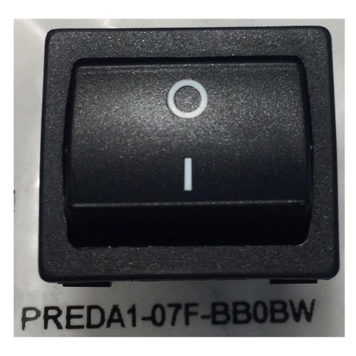 3664369023154 - Te Connectivity - Amp 1634200-2 EIN AUS-Wippschalter – PREDA1-07F-BB0BW – schwarz