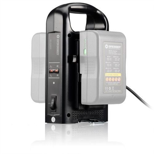 4007922038889 - BRESSER BR-RL2KS Ladegerät für 2 V-Lock Akkus 4007922038889 - BRESSER BR-RL2KS Ladegerät für 2 V-Lock Akkus