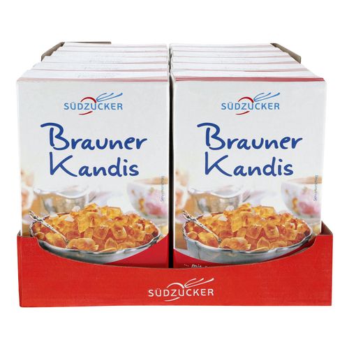 4006544477113 - Brauner Kandiszucker 500 g 12er Pack 4006544477113 - Brauner Kandiszucker 500 g 12er Pack