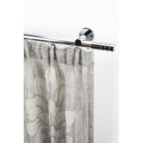 9002777445559 - Gardinenstange GARESA EASY Gardinenstangen Gr B L 65 cm x 310 cm Ø 20 mm 1 St 1 läufig grau (chromfarben) Gardinenstangen nach Maß Vorhanggarnitur verlängerbar Wandmontage Knopf mit Rillen Alu 9002777445559 - Gardinenstange GARESA EASY Gardinenstangen Gr B L 65 cm x 310 cm Ø 20 mm 1 St 1 läufig grau (chromfarben) Gardinenstangen nach Maß Vorhanggarnitur verlängerbar Wandmontage Knopf mit Rillen Alu