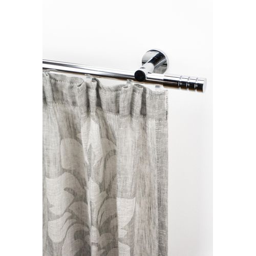 9002777445429 - Gardinenstange GARESA EASY Gardinenstangen Gr B L 65 cm x 180 cm Ø 20 mm 1 St 1 läufig grau (chromfarben) Gardinenstangen nach Maß Vorhanggarnitur verlängerbar Wandmontage Knopf mit Rillen Alu 9002777445429 - Gardinenstange GARESA EASY Gardinenstangen Gr B L 65 cm x 180 cm Ø 20 mm 1 St 1 läufig grau (chromfarben) Gardinenstangen nach Maß Vorhanggarnitur verlängerbar Wandmontage Knopf mit Rillen Alu