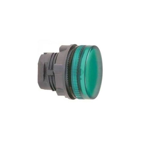 3389110908077 - - Schneider ZB5AV03 - Harmony Tête de Voyant - Ø22 - rund - Cabochon lisse - vert