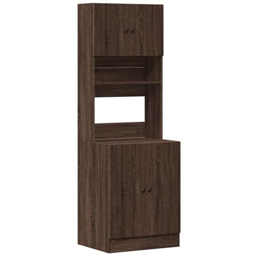 8721102595257 - Vidaxl - Küchenschrank Braun Eichen-Optik 60x50x180 cm Holzwerkstoff 900805