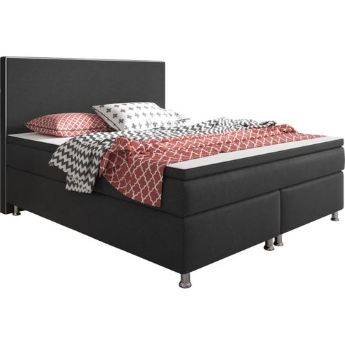 4260465765791 - Inter Handels Boxspringbett King Size 180 x 200 cm Anthrazit - versch Farben 4260465765791 - Inter Handels Boxspringbett King Size 180 x 200 cm Anthrazit - versch Farben