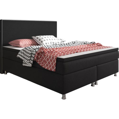 4260263717732 - Inter Handels Boxspringbett King Size 180 x 200 cm Schwarz - versch Farben 4260263717732 - Inter Handels Boxspringbett King Size 180 x 200 cm Schwarz - versch Farben