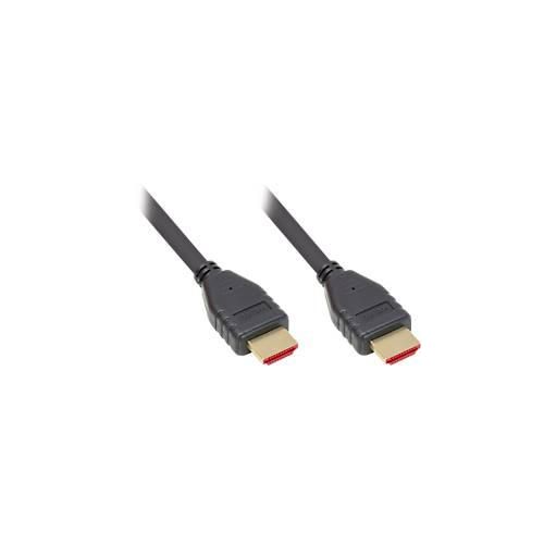 4014619557257 - HDMI 21 Kabel Good Connections Ultra-High-Speed bis 8K UHD-2 vergoldete Kontakte Länge 2 m schwarz 4014619557257 - HDMI 21 Kabel Good Connections Ultra-High-Speed bis 8K UHD-2 vergoldete Kontakte Länge 2 m schwarz