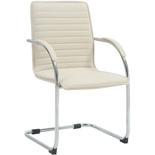 4255716336936 - Besucherstuhl Tira Kunstleder I Freischwinger Mit Gepolsterter Sitzfläche 4255716336936 - Besucherstuhl Tira Kunstleder I Freischwinger Mit Gepolsterter Sitzfläche