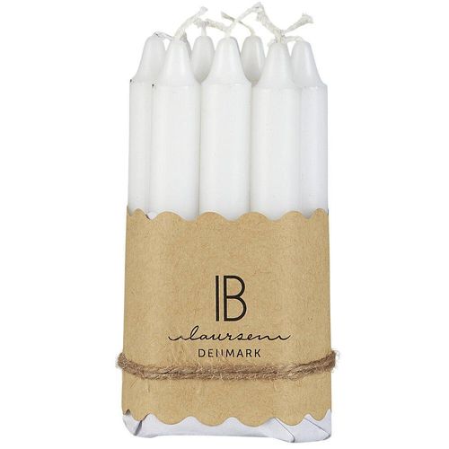 5709898332174 - Dünne Kerzen 10 Stück Ø 13 cm Höhe 10 cm weiss 5709898332174 - Dünne Kerzen 10 Stück Ø 13 cm Höhe 10 cm weiss