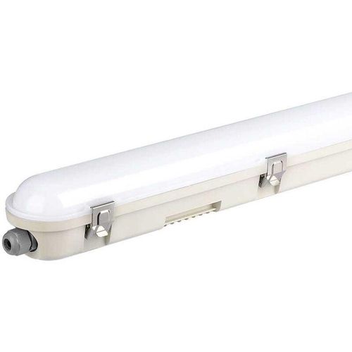 3800157686013 - Pro LED-Deckenleuchte 48W Chip Samsung IP65 120lm W 150cm satinierte Abdeckung weißer Körper 6400k M-Serie sku 2120214 - V-tac