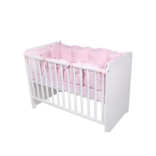 3800151976127 - Babybett-Nestchen 4-teilig rundum Babybett 120 x 60 cm 100% Baumwolle rosa 3800151976127 - Babybett-Nestchen 4-teilig rundum Babybett 120 x 60 cm 100% Baumwolle rosa