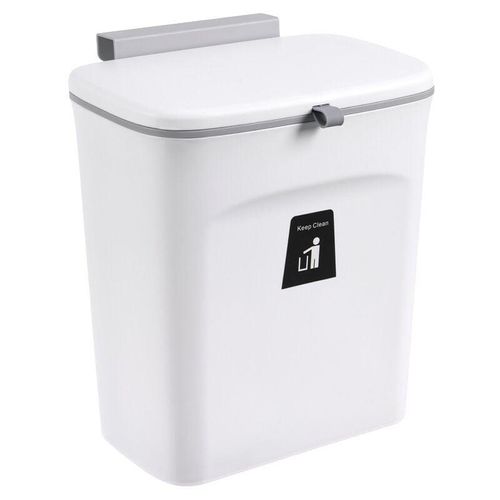 7309487884312 - Skecten - Wand-Mülleimer Größe 295×16×26cm Küche mit Deckel Haushaltsmülleimer Schiebedeckel Badmülleimer Kunststoff weiß 7309487884312 - Skecten - Wand-Mülleimer Größe 295×16×26cm Küche mit Deckel Haushaltsmülleimer Schiebedeckel Badmülleimer Kunststoff weiß