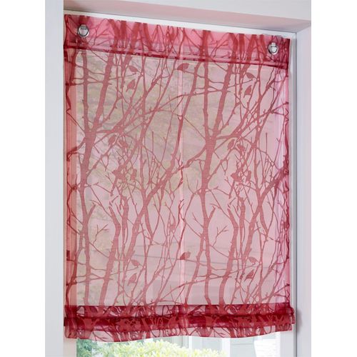 6936782323867 - Raffrollo HEINE HOME Gr 1 lila (beere) Raffrollos 140cm Hakenaufhängung 45cm B45cm H140cm 6936782323867 - Raffrollo HEINE HOME Gr 1 lila (beere) Raffrollos 140cm Hakenaufhängung 45cm B45cm H140cm