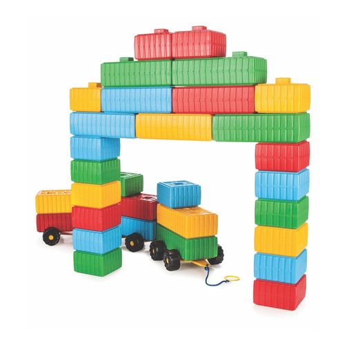 8693461032516 - Pilsan Brick Block 03251 43 teilig große bunte Bausteine ab 3 Jahre 8693461032516 - Pilsan Brick Block 03251 43 teilig große bunte Bausteine ab 3 Jahre