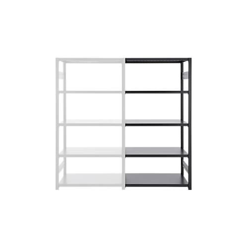 4255821500178 - Steckregal ORDO Business Anbauregal modular 5 Fachböden Fachlast 140 kg Feldlast 1200 kg B 760 x T 635 x H 2000 mm Stahl schwarz 4255821500178 - Steckregal ORDO Business Anbauregal modular 5 Fachböden Fachlast 140 kg Feldlast 1200 kg B 760 x T 635 x H 2000 mm Stahl schwarz