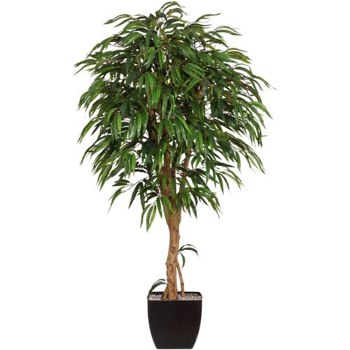 4064118039662 - Kunstpflanze CREATIV GREEN Weeping-Ficus Kunstpflanzen Gr H 180 cm 2 St grün Kunstpflanze Zimmerpflanze Künstliche Zimmerpflanzen Kunstpflanzen