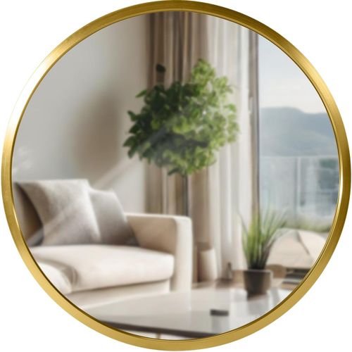 4255716314354 - Wandspiegel Elsie I Runder Spiegel in unterschiedlichen Größen I Rahmentiefe 3 cm ideal für Wohnzimmer Schlafzimmer oder Bad 4255716314354 - Wandspiegel Elsie I Runder Spiegel in unterschiedlichen Größen I Rahmentiefe 3 cm ideal für Wohnzimmer Schlafzimmer oder Bad
