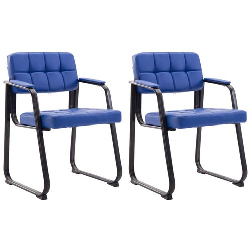 4251756496890 - 2er Set Besucherstühle Canada B Mit Polsterung Und Kunstlederbezug I Wartezimmerstühle Mit Armlehne Und Metallgestell 4251756496890 - 2er Set Besucherstühle Canada B Mit Polsterung Und Kunstlederbezug I Wartezimmerstühle Mit Armlehne Und Metallgestell