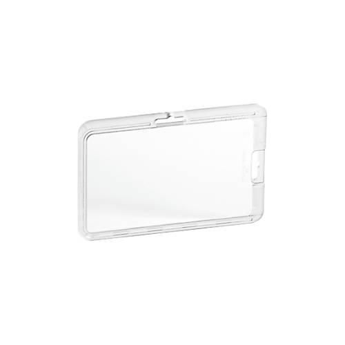 4005546994390 - Ausweishalter PERMANENT für 1 Karte im Hoch- Querformat Sicherheitsmechanismus mit Befestigungslaschen Polycarbonat transparent 10 Stück 4005546994390 - Ausweishalter PERMANENT für 1 Karte im Hoch- Querformat Sicherheitsmechanismus mit Befestigungslaschen Polycarbonat transparent 10 Stück