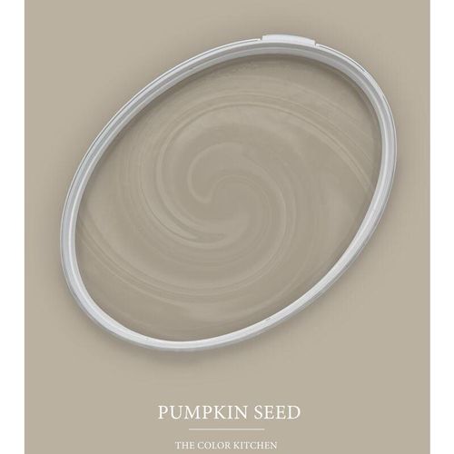 4059432257151 - Ascreations - Wandfarbe Taupe matt The Color Kitchen Pumpkin Seed Exklusive Innendispersion Hohe Deckkraft 5 Liter - Grau