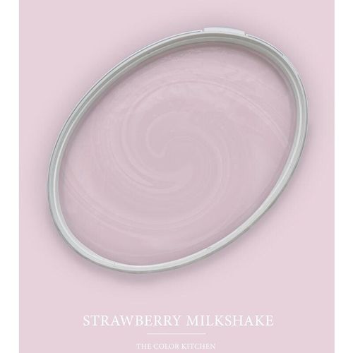 4059432257359 - Ascreations - Wandfarbe Pink matt The Color Kitchen Milky Strawberry Exklusive Innendispersion Hohe Deckkraft 5 Liter - Pink