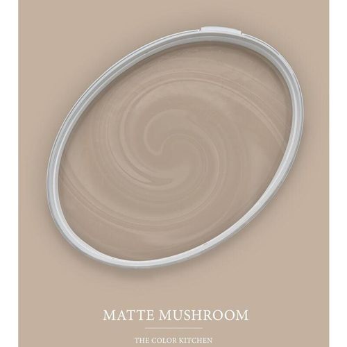 4059432258653 - Ascreations - Wandfarbe Beige matt The Color Kitchen Matte Mushroom Exklusive Innendispersion Hohe Deckkraft 5 Liter - Beige