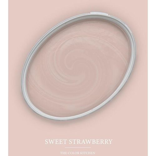 4059432258950 - Ascreations - Wandfarbe Beige matt The Color Kitchen Sweet Strawberry Exklusive Innendispersion Hohe Deckkraft 5 Liter - Beige