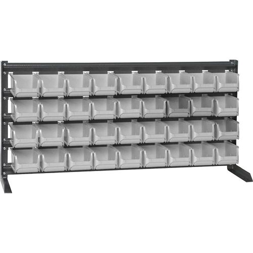 4061753286031 - Kleinteile-Lagerregal ECO mit Sichtlagerkästen HxT 480 x 200 mm kaiserkraft